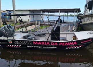 Mayra Dias viabiliza implantação da Patrulha Maria da Penha Fluvial em Parintins