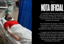 MC Kevinho passa mal durante show em Portugal e é hospitalizado