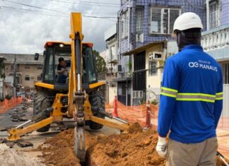 Trata Bem Manaus: Obras de esgoto avançam em 13 áreas de Manaus nesta semana