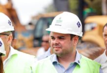 Em Rio Preto da Eva, Roberto Cidade dá início à última etapa das obras de modernização da AM-010