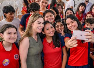 Thaisa Cidade reforça ações de proteção infantojuvenil nas escolas em evento na zona sul de Manaus