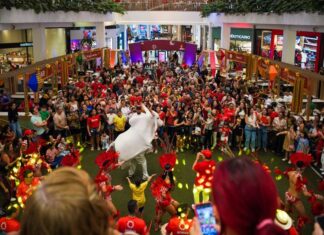 Atrações dos bois Caprichoso e Garantido animam Arraial do Amazonas Shopping neste fim de semana