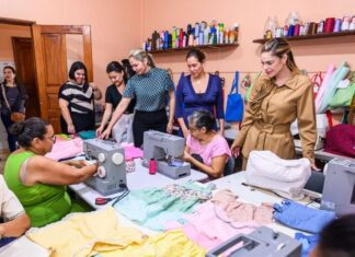 Thaisa Cidade visita Centro Social São Benedito, contemplado com recursos do FPS para qualificação profissional
