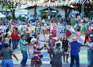 Prefeitura promove tradicional ‘Arraiá Doutor Thomas na Roça’ e garante momentos de lazer para idosos