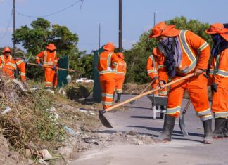 Prefeitura recolhe quase 250 toneladas de resíduos em dois dias de operação nos principais corredores viários de Manaus