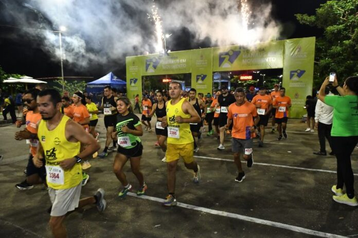corrida de rua manaus em movimento