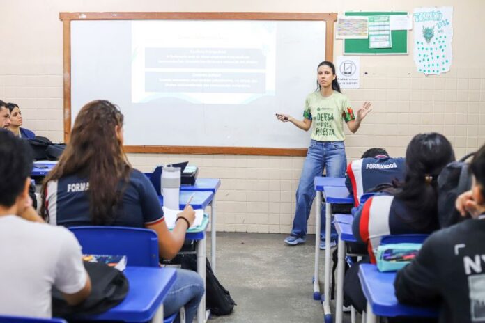 Defensoria Pública lança projeto ‘Sementes do Amazonas’ e leva educação ambiental às escolas de todo o estado FOTO Lucas -Silva