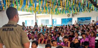 Em junho, atividades de educação ambiental do Corpo de Bombeiros alcançaram 13 mil pessoas de 12 municípios do Amazonas