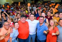 No Novo Aleixo, David reúne lideranças e mostra resultados para defender projeto de mudança no Amazonas