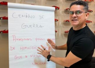 Ataques contra policiais militares expõem a crise da segurança pública no Amazonas, alerta David Almeida