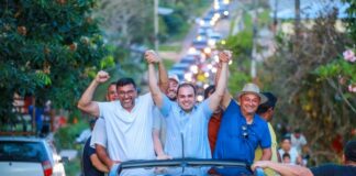 Em Novo Airão, Roberto Cidade anuncia aumento do Auxílio Estadual para R$ 250 já a partir de 2027