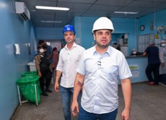 Governador Roberto Cidade acompanha obras de revitalização do SPA e Maternidade Chapot Prévost