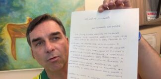 Em meio a racha com Michelle, Flávio lê carta de Bolsonaro, que pede para diferenças serem ‘deixadas de lado’