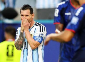 Argentina sofre, mas acaba com o sonho de Cabo Verde na prorrogação e vai às oitavas da Copa
