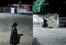 Homem se fantasia de personagem de ‘Olhos Famintos’, assusta moradores e vai parar na delegacia em PE