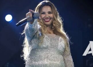 Marina Versos surge caracterizada como Marília Mendonça