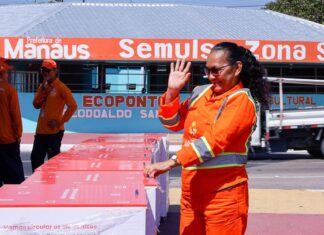 Prefeitura inicia instalação de 62 coletores de lixo eletrônico e amplia estrutura de coleta seletiva em Manaus