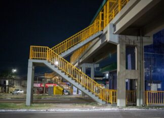 Prefeitura de Manaus revitaliza passarela da avenida Max Teixeira e amplia pacote de modernização da infraestrutura viária
