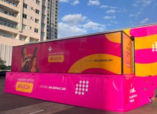 Carreta da Beleza do Senac segue no Shopping Ponta Negra com inscrições abertas para novos cursos gratuitos
