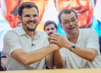 Eduardo Braga, ao lado do prefeito Renato Junior, renova e fortalece seu compromisso com Manaus