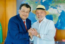 Eduardo Braga se reúne com Lula e trata de pautas prioritárias do Amazonas