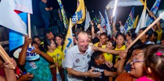 Omar Aziz reúne multidão em Itacoatiara e apresenta projeto para hospital e concursos na segurança