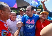 Em Manacapuru, Roberto Cidade mobiliza mais de quatro mil apoiadores no primeiro dia de campanha