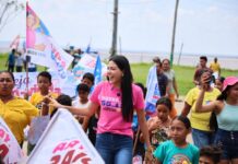 Em Parintins, Mayra Dias percorre comunidades rurais e reafirma compromisso com o interior