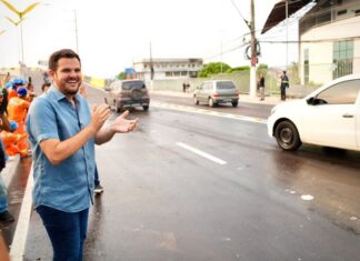 Renato Junior libera tráfego de veículos em alça superior do complexo viário ‘Passarão’