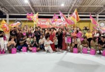 Vanda Witoto inaugura comitê eleitoral com artistas e apoiadores