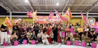 Vanda Witoto inaugura comitê eleitoral com artistas e apoiadores