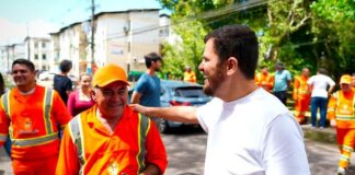 Renato Junior destaca trabalho de 1,5 mil garis e reforça conscientização para manter Manaus limpa