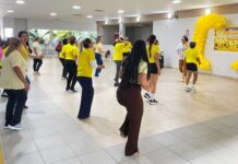 Projeto Mente Ativa da Aleam promove ‘Aulão de ritmos’ em ação do Setembro Amarelo