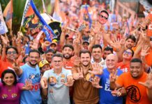 Pesquisa coloca David no segundo turno e resultado ganha as ruas em caminhada na Redenção