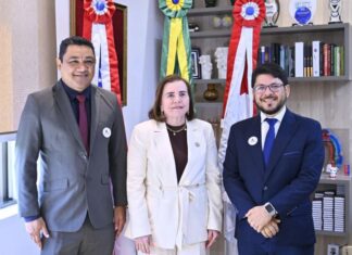 Presidente do TCE-AM recebe novo secretário de Meio Ambiente do Amazonas