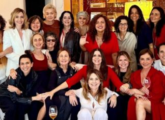 Malu Mader reúne time de amigas famosas para comemorar aniversário de 60 anos