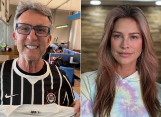 ‘Mulher linda, maravilhosa’: Craque Neto se declara ao vivo para Luana Piovani e ganha resposta