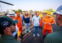 Roberto Cidade convoca comitê de emergência e solicita mais apoio federal para combater queimadas