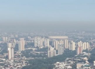 Fumaça volta a atingir Manaus e médico orienta como proteger a saúde