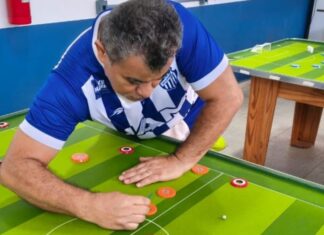 Campeonato Amazonense de Futebol de Mesa reúne atletas no Millennium Shopping neste domingo