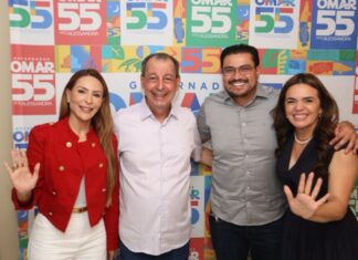 Omar reúne apoio de todos os 62 prefeitos do Amazonas e amplia aliança com deputados no segundo turno
