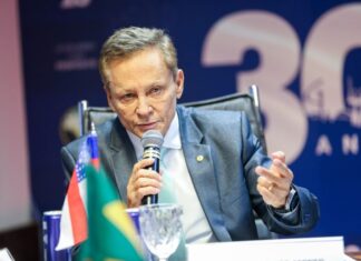 Presidente da Aleam, Adjuto Afonso, participa da 5ª Reunião da Diretoria Executiva da Unale, em Brasília
