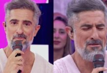 Marcos Mion chora na TV Globo e vira chacota nas redes sociais